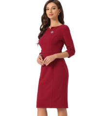 Women’s Black Sequin Bodycon Dress – Long Sleeve, Slim Fit, Club Style